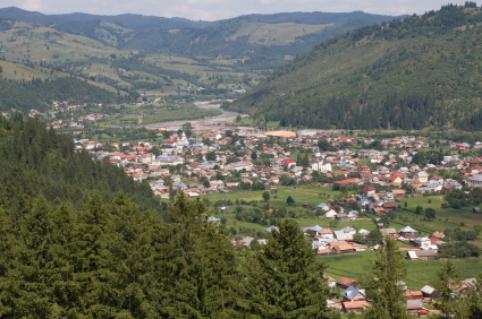 View over the valley